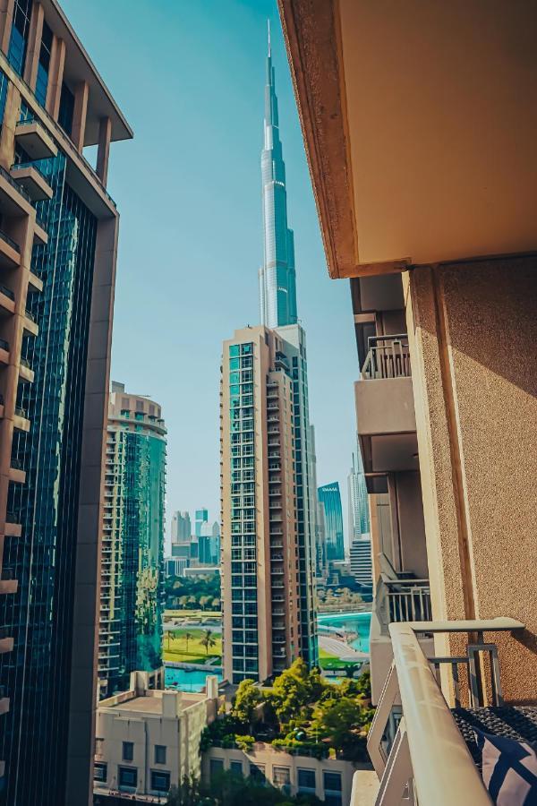 Shukran Homes Cozy 1Br With Burj & Fountain Partial View Dubai Buitenkant foto